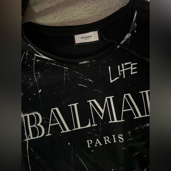 New BALMAIN Unisex T Shirt - Picture 8 of 8